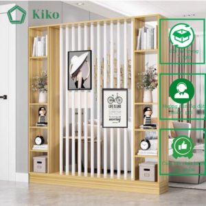 Kệ Vách Ngăn Lam Sọc - Gỗ MDF 15mm VN 1130