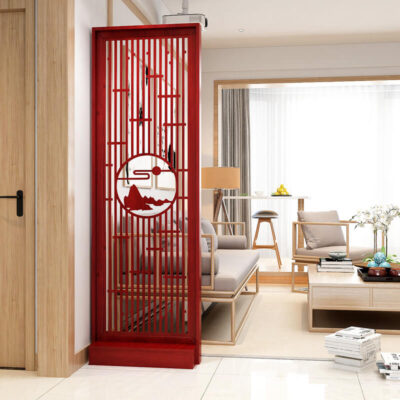 Bình Phong ,Vách Ngăn Hình Núi Trang Trí Ngăn Phòng KIKO VN 1092