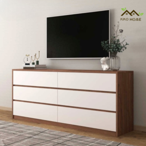 Tủ Lưu Trữ Đa Năng 6 Ngăn Kéo, Tủ Đựng Đồ Tối Giản Hiện Đại KIKO TD 1013
