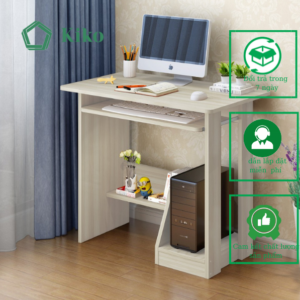 Bàn Máy Có Ngăn Bàn Phím ,Để Cây Máy Tính MT 1022