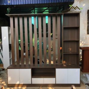 Tủ Tivi Kết Hợp Kệ Vách Ngăn  Đặt Sàn KIKO TV 019