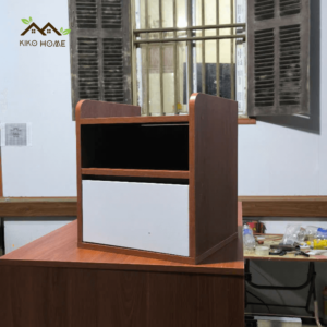 Kệ Tủ Đầu Giường Cánh Mở KIKO Gỗ MDF Đa Năng - DG 1001