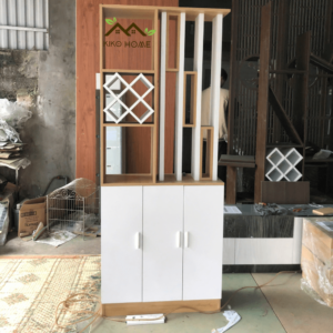 Tủ Rượu Gỗ Đặt Sàn Trang Trí KIKO TR 051