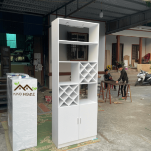 Tủ Rượu Gỗ Đặt Sàn Trang Trí KIKO TR 0055