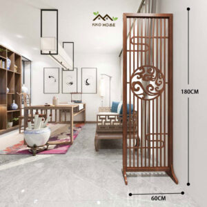 Bình Phong Vách Ngăn Hoạ Tiết Mây VN 1313