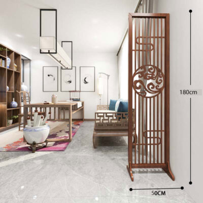 Bình Phong Vách Ngăn Hoạ Tiết Mây VN 1313