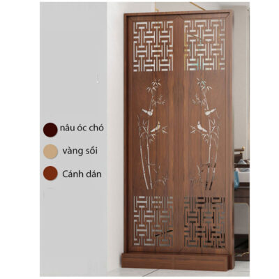 Vách Ngăn Trang Trí, Vách Ngăn Phòng Trúc Chim VN 1398