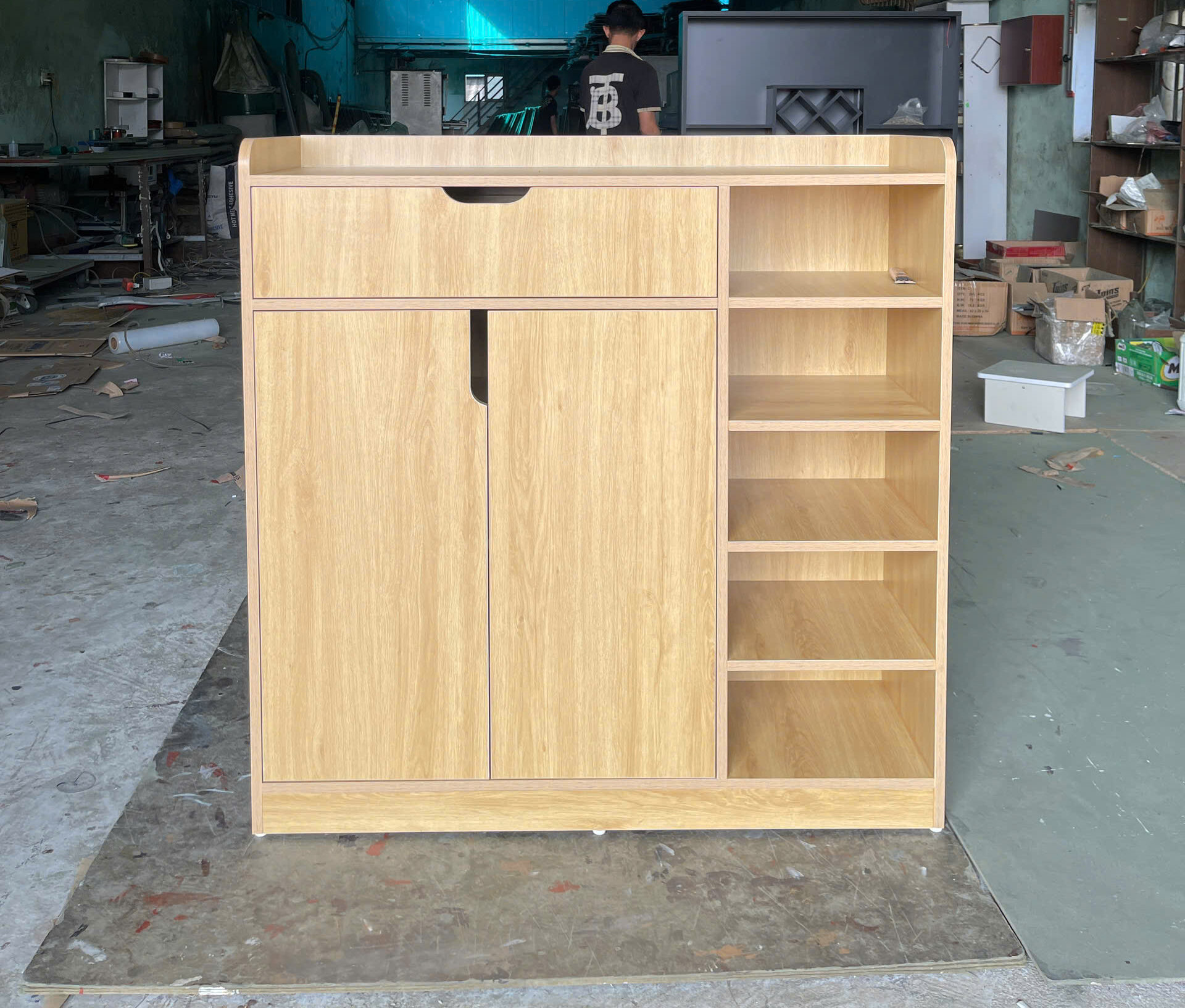 Tủ Để Giày Cao Cấp Nhiều Tầng Tối Giản -TG 03