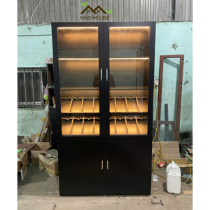 Tủ Rượu Gỗ Đặt Sàn Trang Trí KIKO TR 21