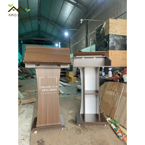 Bục Giảng Dạy Bục Phát Biểu Có Bánh Xe_ KIKO HB02